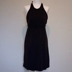 Chocolate brown haltered Susana Monaco dress Small